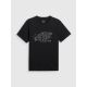 7. T-shirt regular z nadrukiem męski 4F 4FRSS26TTSHM3989-10S