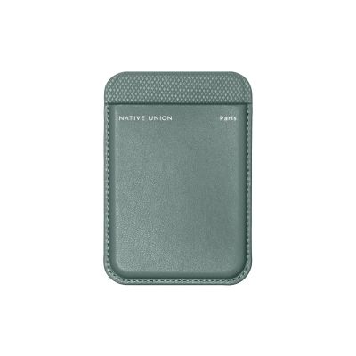 Native Union (Re)Classic Wallet - skórzany portfel kompatybilny z MagSafe (slate green)