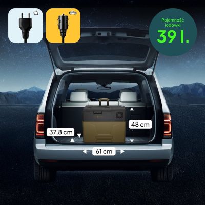 13. Peme Expedition 39 L lodówka podróżna Prąd elektryczny Brązowy