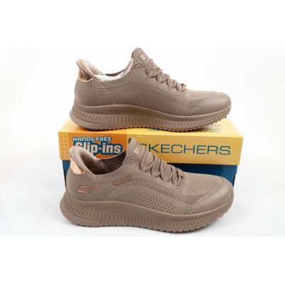 9. Skechers buty damskie sportowe Bobs Squad 4 Slip-Ins Wsuwane