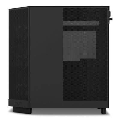 11. NZXT OBUDOWA KOMPUTEROWA NZXT H6 FLOW RGB MIDI TOWER Z OKNEM CZARNA