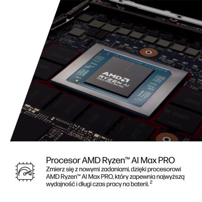20. HP ZBook Ultra 14 G1a Ryzen AI MAX PRO 390 14.0"WUXGA IPS 400nits AG 32GB LPDDR5x-8533 SSD1TB Radeon 8050S Cam IR 5 MPx 74,5Wh W11Pro 3Y OnSite