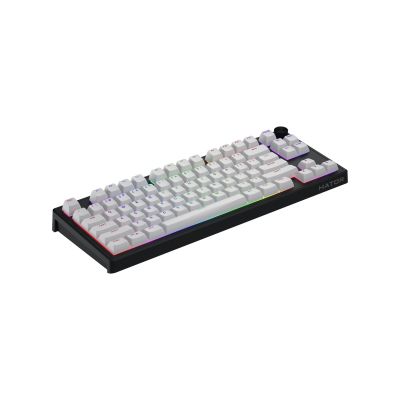 4. HATOR Skyfall 80 MAG ULTRA 8K klawiatura Gaming USB QWERTY US English Czarny, Biały