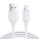Kabel Joyroom Long-Lasting Series A9 USB-A / Lightning 2.4A 1m - biały
