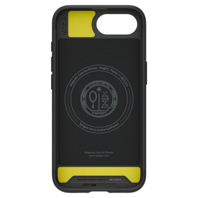 15. Etui Spigen Rugged Armor MagSafe na iPhone 16e / 17e- czarne