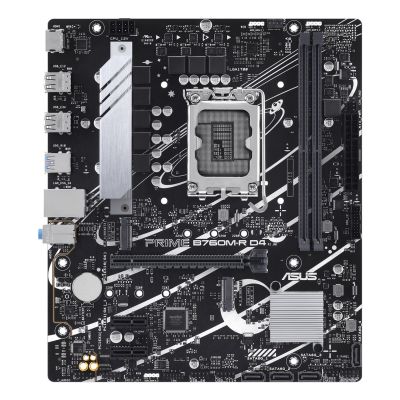 2. ASUS PRIME B760M-R D4 Intel B760 LGA 1700 micro ATX