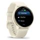 3. Zegarek Garmin Vivoactive 6 42mm Bone/Lunar Gold