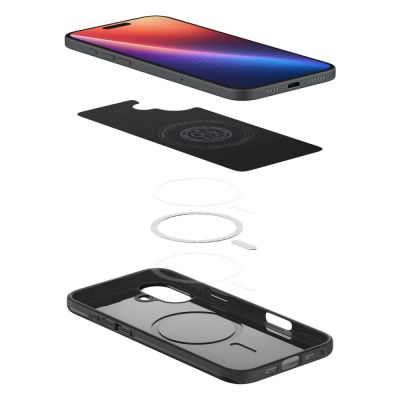 7. Etui Spigen Thin Fit MagSafe do na iPhone 16 Plus - czarne