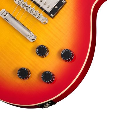 6. Epiphone Les Paul Tribute Plus Heritage Cherry Sunburst - Gitara elektryczna