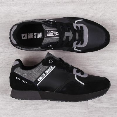 2. Buty sportowe Big Star M JJ174145 czarne 