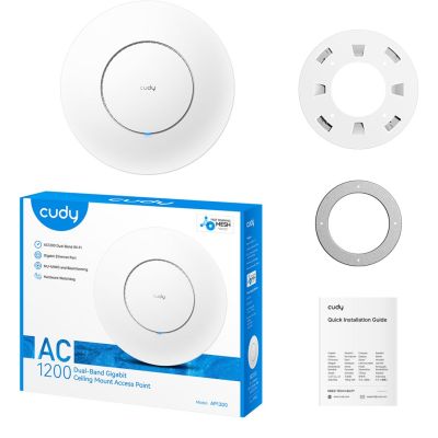 20. Access Point CUDY AP1300 AC1200 Dual Band Wi-Fi 1xGigabit Mesh