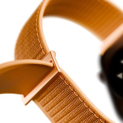 4. Pasek Puro Sport na Apple Watch 44/45/46/49mm - pomarańczowy