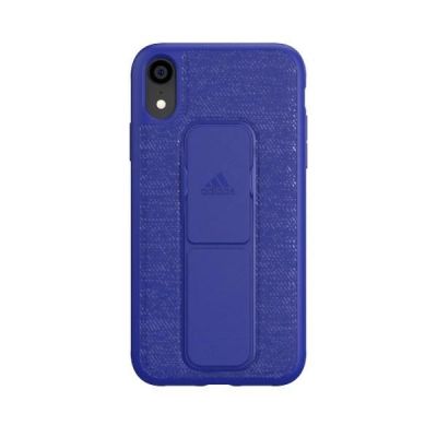 2. Etui Adidas SP Grip Case na iPhone Xr - niebieskie