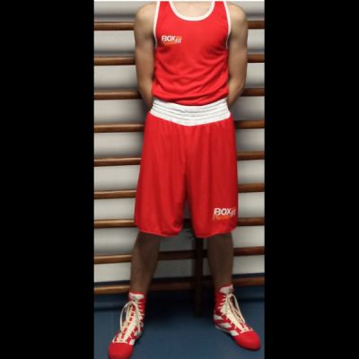 10. Strój startowy dziecięcy dwustronny BOXFIT