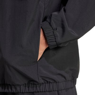 6. Kurtka męska adidas Essential Small Logo Windbreaker czarna JM1772