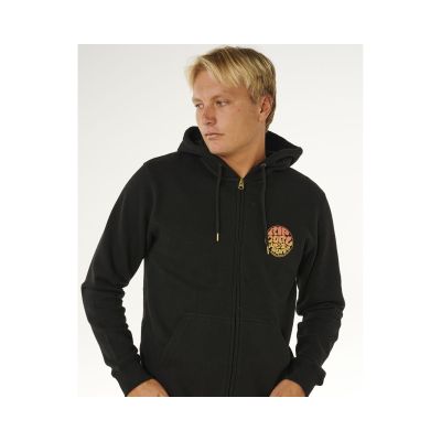 6. Bluza męska RIP CURL Wettie Passage Icon Zip Thru czarna