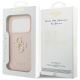 8. Etui Guess Grained Big 4G & Classic Logo na iPhone 17 Pro - różowe