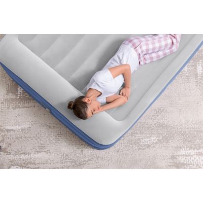 10. Bestway 67630 / 23 dmuchany materac Podwójny materac Niebieski, Biały Unisex