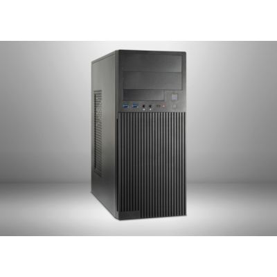Inter-Tech IT-2815 Linear Midi Tower Czarny