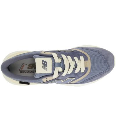 3. Sneakersy męskie New Balance 997 buty sportowe lifestylowe zamszowe niebieskie (U997ROC)
