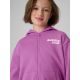9. Bluza dresowa loose z kapturem dziewczęca 4F 4FJRSS26TSWSF2902-51S