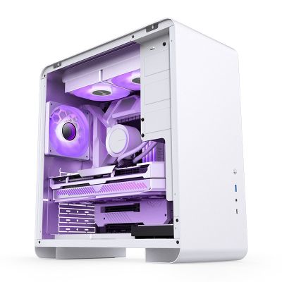 21. Jonsbo U4 Pro Mesh Midi-Tower - biały
