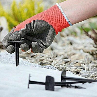 26. SZPILKI GROTY KOŁKI DO AGROWŁÓKNINY HARPOON PEG WYS. 12,5CM 50SZT