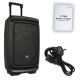 34. V-TONE OrionX 14 ACCU - Kolumna aktywna akumulatorowa czarna, Bluetooth, TWS, USB, AUX, FM, DSP, wysuwana rączka, kółka transportowe, 135W RMS