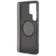 7. Etui AMG Transparent Rhombs MagSafe na Samsung Galaxy S25 Ultra  - czarne