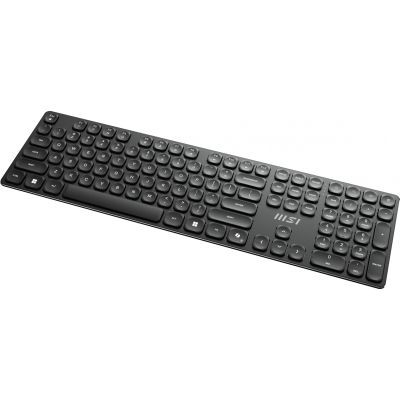 37. Zestaw klawiatura + mysz MSI Forge K210 Wireless Mouse and Keyboard Combo bezprzewodowe czarne