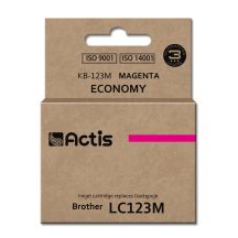 Actis KB-123M Tusz (zamiennik Brother LC123M/LC121M; Standard; 10 ml; czerwony)