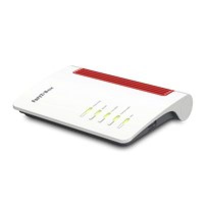 2. Box 7630 router bezprzewodowy 2.5 Gigabit Ethernet Dual-band (2.4 GHz/5 GHz) Biały, Czerwony