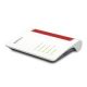 2. Box 7630 router bezprzewodowy 2.5 Gigabit Ethernet Dual-band (2.4 GHz/5 GHz) Biały, Czerwony