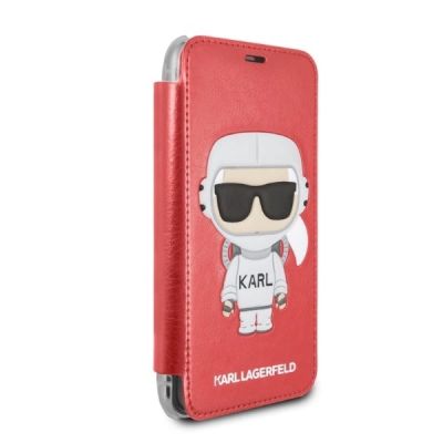 4. Etui Karl Lagerfeld Karl Space Cosmonaut na iPhone X / XS  - czerwone