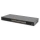 24 Port L2 Managed Gigabit Ethernet Switch with PoE Injector, 2 SFP Upload