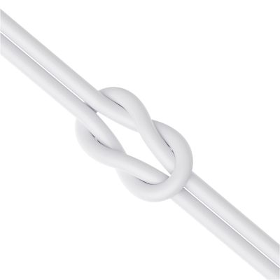 6. Douszne słuchawki przewodowe mini jack z pilotem sterowania Joyroom JR-EW01 - białe