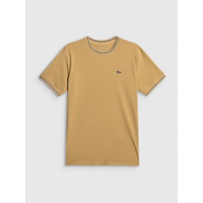 5. T-shirt regular gładki męski 4F 4FRSS26TTSHM3997-83S