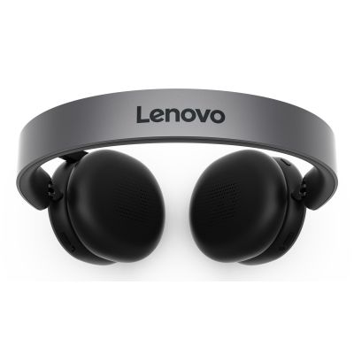 18. Lenovo 4XD1V23301 słuchawki/zestaw słuchawkowy Przewodowy i Bezprzewodowy Opaska na głowę Biuro/centrum telefoniczne USB Type-C Bluetooth Szary