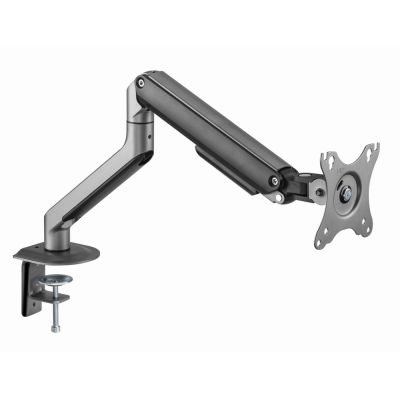 15. GEMBIRD BIURKOWE REGULOWANE RAMIĘ/UCHWYT NA MONITOR 17-32, VESA 100X100MM, DO 9 KG, KOLOR SZARY