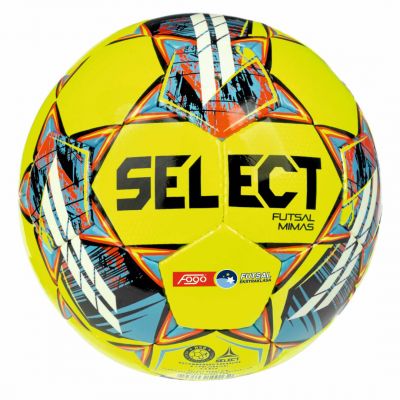 2. Piłka halowa SELECT Futsal Mimas FOGO Ekstraklasa FIFA Basic żółta