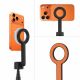 13. Selfie stick Tech-Protect L10S Bluetooth Tripod - czarno-pomarańczowy