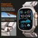 10. Pasek Spigen DuraPro Armor na Apple Watch 44 / 45 / 46 / 49 mm - zielony