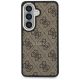 3. Etui Guess 4G Embossed Ring MagSafe na Samsung Galaxy S26 - brązowe