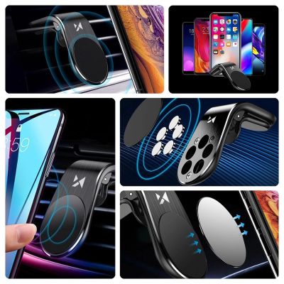 2. Wozinsky magnetyczny uchwyt na telefon na kratkę wentylacyjną - czarny