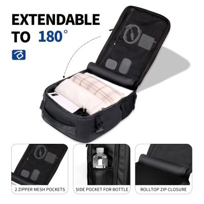 6. Plecak Tech-Protect Defender S50 do Ryanair & Wizzar, na laptopa 20L - czarny