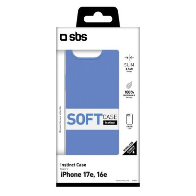 2. Etui SBS Instinct na iPhone 16e / 17e - niebieskie