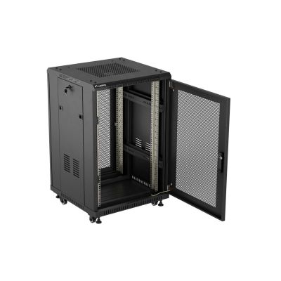 18. LANBERG SZAFA STOJĄCA 18U 600X600 CZARNA