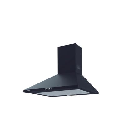 Okap CATA | Kaptur | OMEGA 600 BK | Montaż na ścianie | Klasa efektywności energetycznej C | Szerokość 60 cm | 645 m3/h | Mechaniczny | Czarny