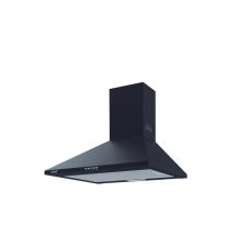 Okap CATA | Kaptur | OMEGA 600 BK | Montaż na ścianie | Klasa efektywności energetycznej C | Szerokość 60 cm | 645 m3/h | Mechaniczny | Czarny