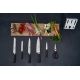 10. Zestaw noży samoostrzących ZWILLING Four Star 35148-507-0 7 elementów szary